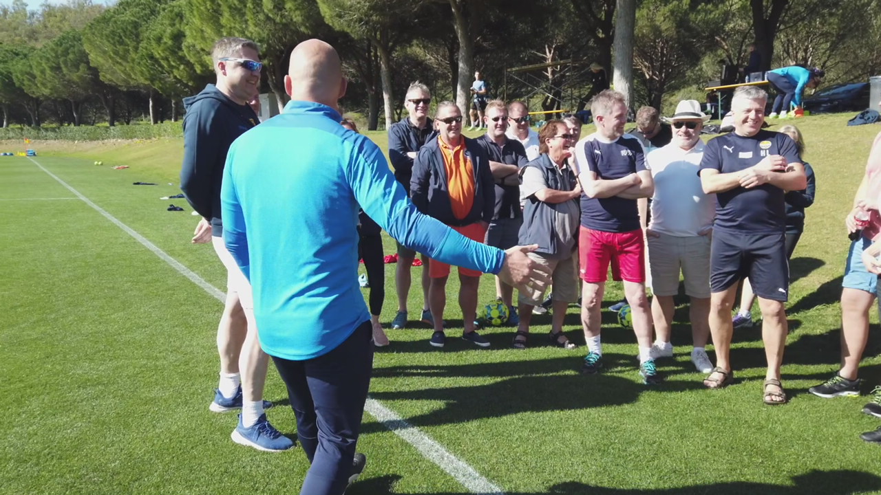 Sponsortreff på solkysten